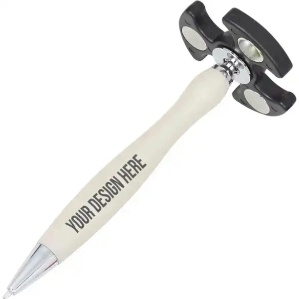 Hover Fidget Spinner Top Plunge-Action Pen - Hover Fidget Spinner Top Plunge-Action Pen - Image 1 of 5