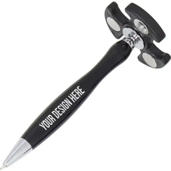 Hover Fidget Spinner Top Plunge-Action Pen - Hover Fidget Spinner Top Plunge-Action Pen - Image 2 of 5