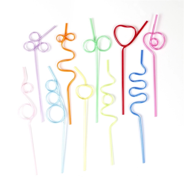 Colorful Crazy Straws - Colorful Crazy Straws - Image 0 of 5