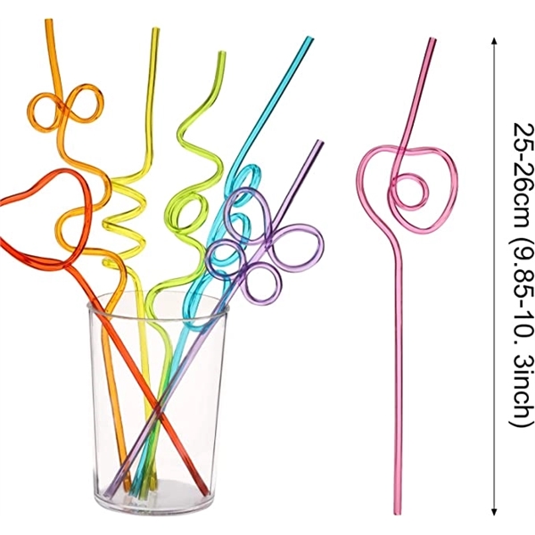 Colorful Crazy Straws - Colorful Crazy Straws - Image 1 of 5