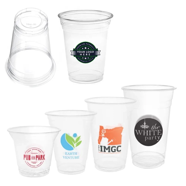 16 OZ Clear Cold Party Drinking Cup - 16 OZ Clear Cold Party Drinking Cup - Image 0 of 0