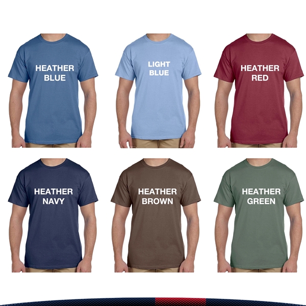 Hanes® Cotton/Polyester Preshrunk T-Shirts - Hanes® Cotton/Polyester Preshrunk T-Shirts - Image 5 of 7