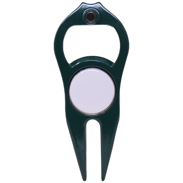 Hat Trick 6-in-1 Golf Divot Tool Ball Marker - Hat Trick 6-in-1 Golf Divot Tool Ball Marker - Image 4 of 16