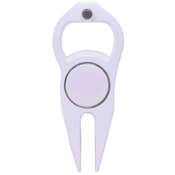 Hat Trick 6-in-1 Golf Divot Tool Ball Marker - Hat Trick 6-in-1 Golf Divot Tool Ball Marker - Image 13 of 16