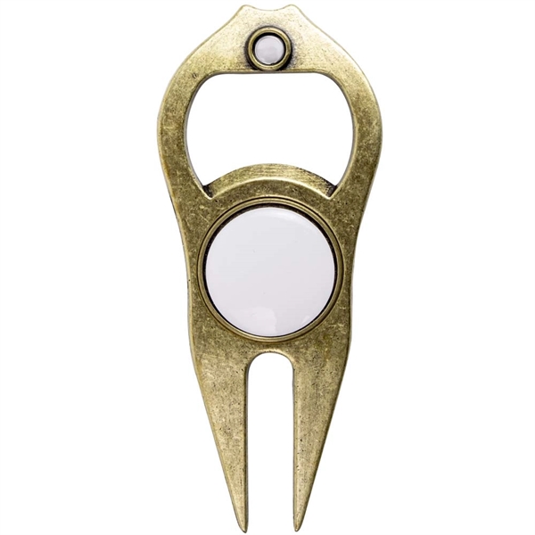 Hat Trick 6-in-1 Golf Divot Tool Ball Marker - Hat Trick 6-in-1 Golf Divot Tool Ball Marker - Image 16 of 16