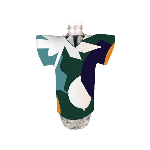 Full Color Jersey Shape Bottle Cooler - Full Color Jersey Shape Bottle Cooler - Image 0 of 1