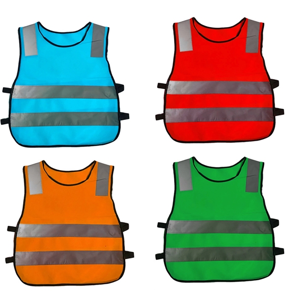 Kids Safety Reflective Vest - Kids Safety Reflective Vest - Image 1 of 5