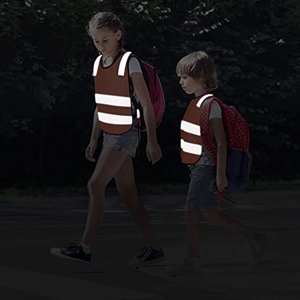 Kids Safety Reflective Vest - Kids Safety Reflective Vest - Image 5 of 5