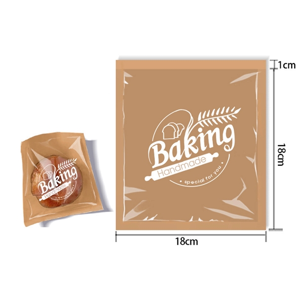 Paper Bread Bag Kraft Food Packaging - Paper Bread Bag Kraft Food Packaging - Image 1 of 4