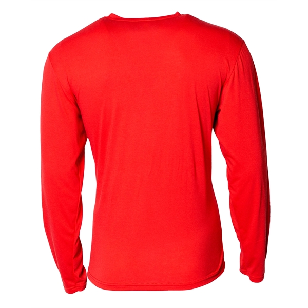 A4 Men's Softek Long-Sleeve T-Shirt - A4 Men's Softek Long-Sleeve T-Shirt - Image 13 of 61