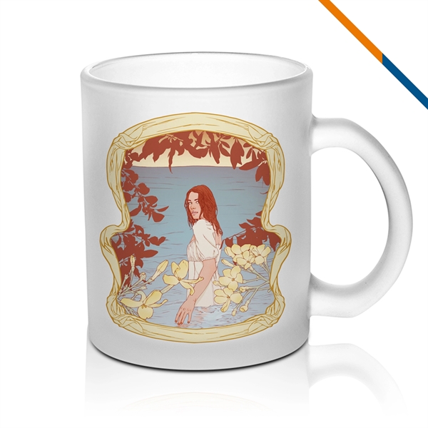 Abriel Frosted Glass Mugs - 13 OZ. - Abriel Frosted Glass Mugs - 13 OZ. - Image 1 of 3