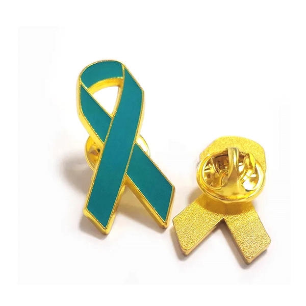 Ribbon badge Lapel Pins Choose Your Awareness Color - Ribbon badge Lapel Pins Choose Your Awareness Color - Image 1 of 1