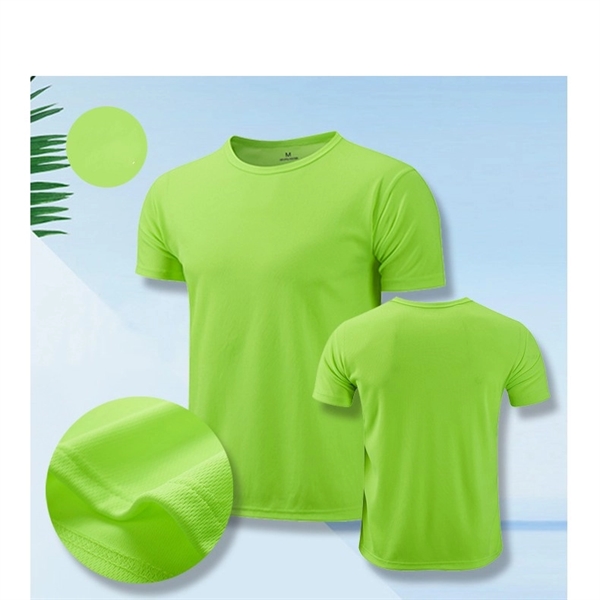 Quick Drying Clothes T-Shirt Sportswear - Quick Drying Clothes T-Shirt Sportswear - Image 3 of 4