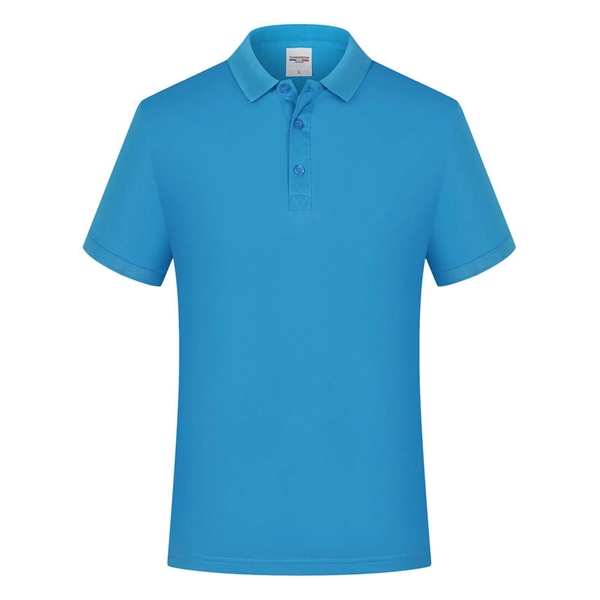 Custom Cotton Polo Shirt - Custom Cotton Polo Shirt - Image 6 of 6