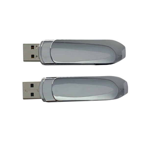 Electroplated Chrome Type-C USB Flash Drive - Electroplated Chrome Type-C USB Flash Drive - Image 4 of 6