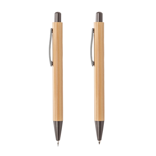 Lucky Clicker Bamboo Pen & Pencil Set - Lucky Clicker Bamboo Pen & Pencil Set - Image 1 of 1