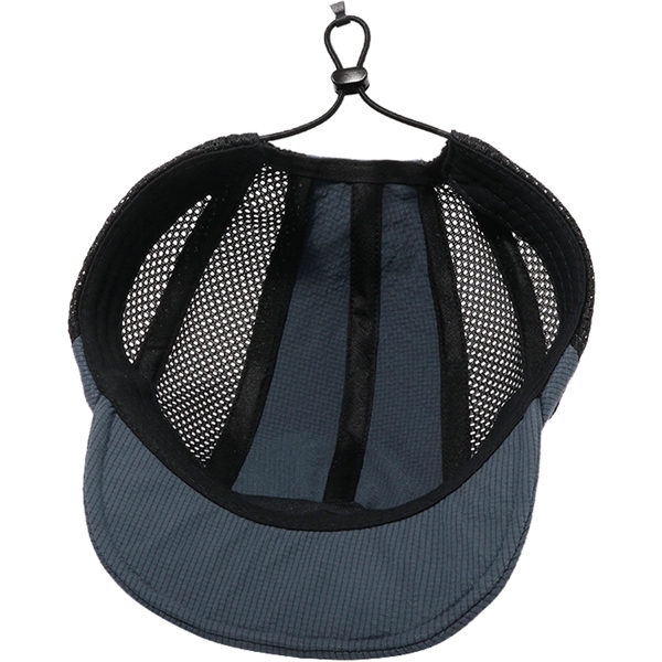 Mesh Short Brim Baseball Cap - Mesh Short Brim Baseball Cap - Image 2 of 3