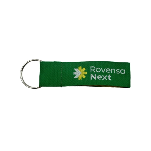 Polyester Short Lanyard with Woven Logo - Polyester Short Lanyard with Woven Logo - Image 0 of 0