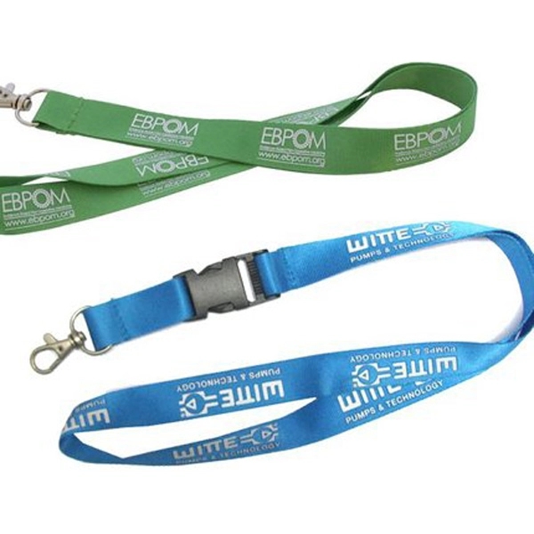 3/4 inch Nylon Lanyard - 3/4 inch Nylon Lanyard - Image 1 of 2