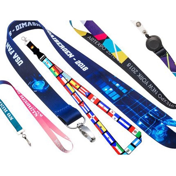 Full Color 5/8 inch Lanyard-B - Full Color 5/8 inch Lanyard-B - Image 2 of 2