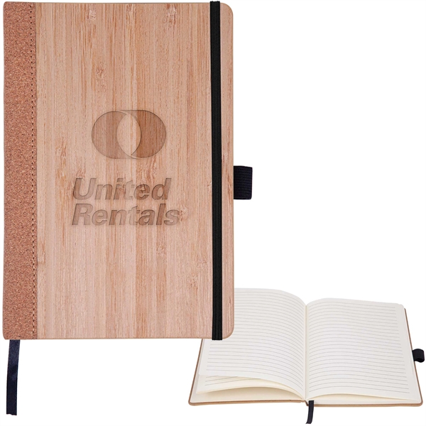 Bamboo Cover Cork Journal - Bamboo Cover Cork Journal - Image 0 of 6