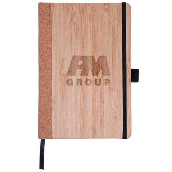 Bamboo Cover Cork Journal - Bamboo Cover Cork Journal - Image 1 of 6