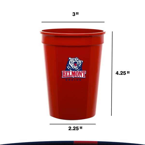 12 oz. Elsen Plastic Stadium Cups - 12 oz. Elsen Plastic Stadium Cups - Image 2 of 8