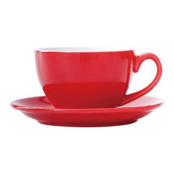 7.5 Oz Ceramic Cup And Saucer Set - 7.5 Oz Ceramic Cup And Saucer Set - Image 2 of 10