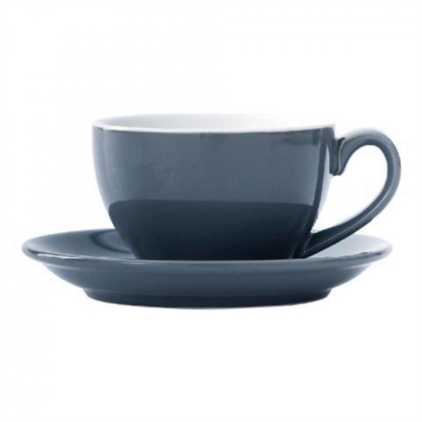 7.5 Oz Ceramic Cup And Saucer Set - 7.5 Oz Ceramic Cup And Saucer Set - Image 4 of 10