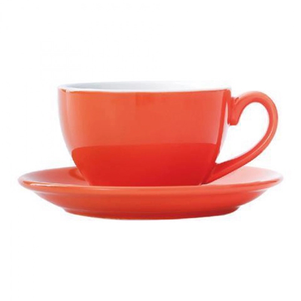 7.5 Oz Ceramic Cup And Saucer Set - 7.5 Oz Ceramic Cup And Saucer Set - Image 5 of 10