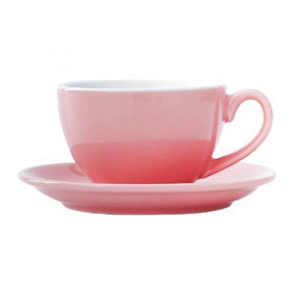 7.5 Oz Ceramic Cup And Saucer Set - 7.5 Oz Ceramic Cup And Saucer Set - Image 6 of 10