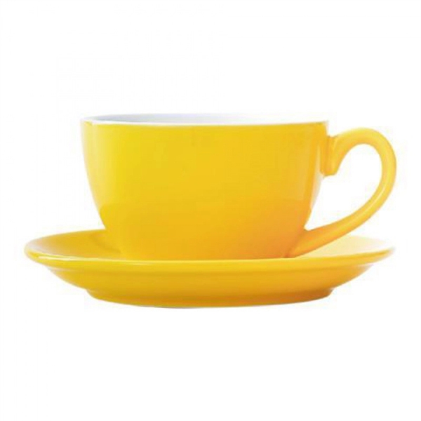 7.5 Oz Ceramic Cup And Saucer Set - 7.5 Oz Ceramic Cup And Saucer Set - Image 7 of 10