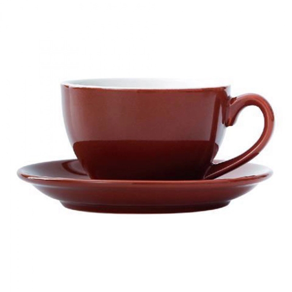 7.5 Oz Ceramic Cup And Saucer Set - 7.5 Oz Ceramic Cup And Saucer Set - Image 10 of 10