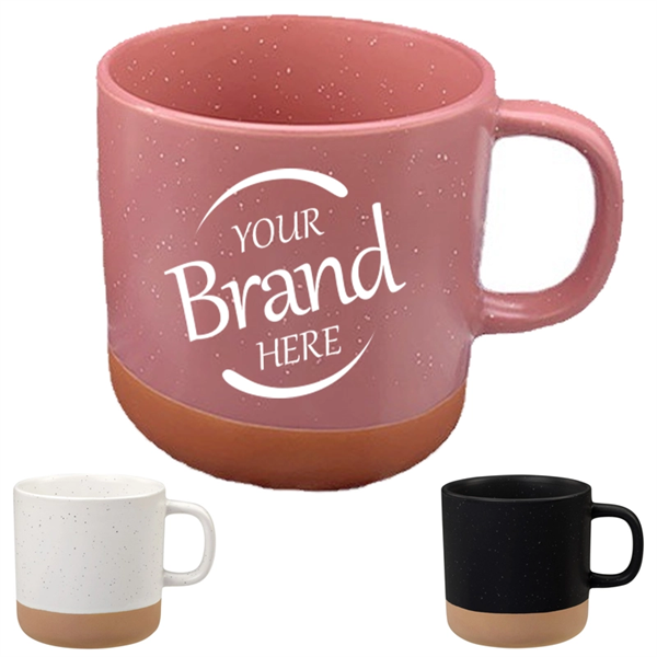 13.5 oz Two Tone Speckled Mug - 13.5 oz Two Tone Speckled Mug - Image 0 of 3