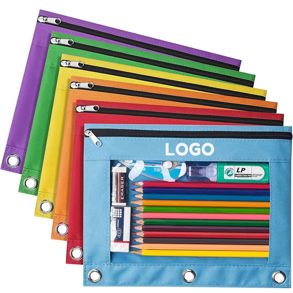 3 Ring Binder Pencil Pouch - 3 Ring Binder Pencil Pouch - Image 0 of 1