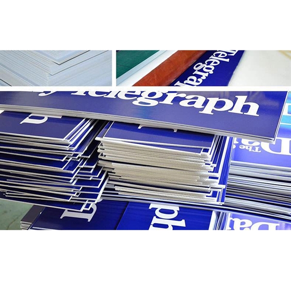 18"X24" Corrugated Yard Signs With Stakes - 18"X24" Corrugated Yard Signs With Stakes - Image 2 of 3