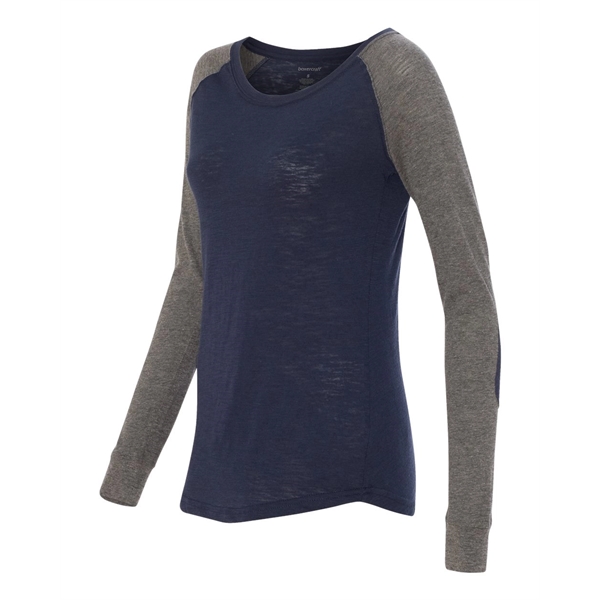 Boxercraft Women's Preppy Patch Slub Long Sleeve T-Shirt - Boxercraft Women's Preppy Patch Slub Long Sleeve T-Shirt - Image 16 of 31