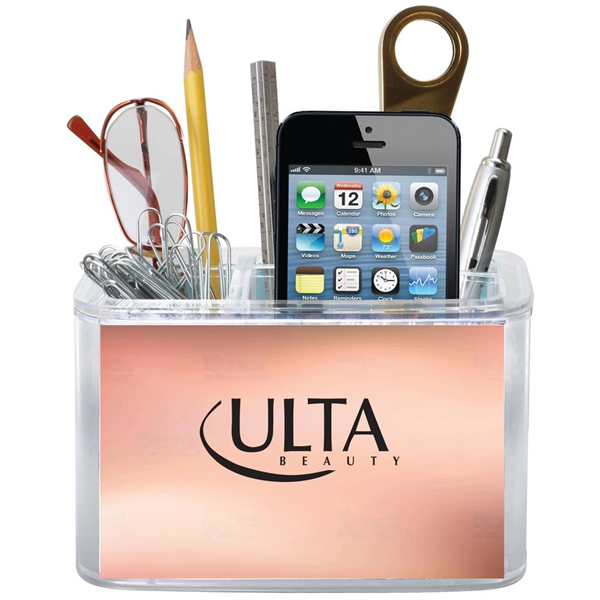 Desk26 Organizer with Metallic Insert - Made in the USA - Desk26 Organizer with Metallic Insert - Made in the USA - Image 2 of 5