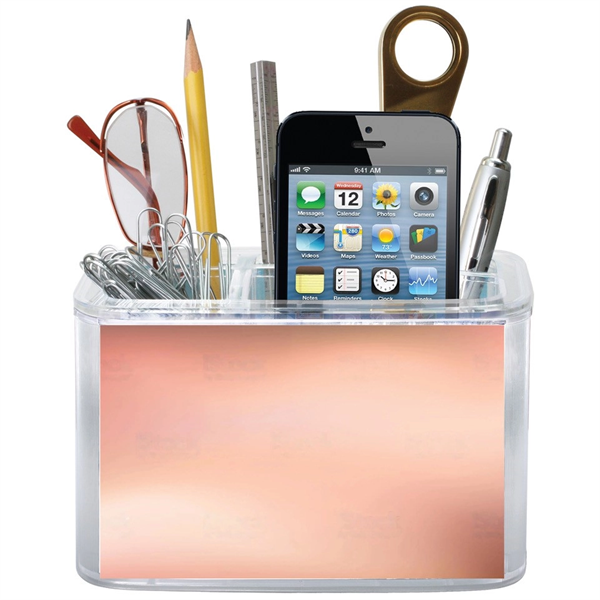 Desk26 Organizer with Metallic Insert - Made in the USA - Desk26 Organizer with Metallic Insert - Made in the USA - Image 5 of 5