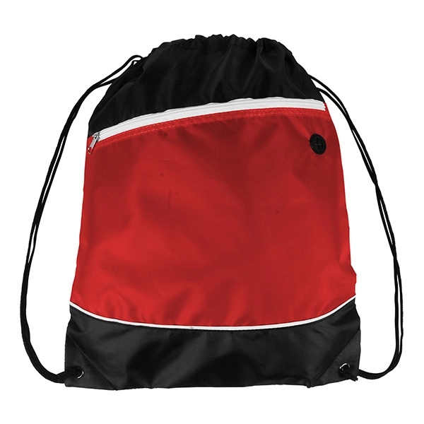 Modern Contrasting Drawstring Sports Backpack 210D - Modern Contrasting Drawstring Sports Backpack 210D - Image 0 of 4