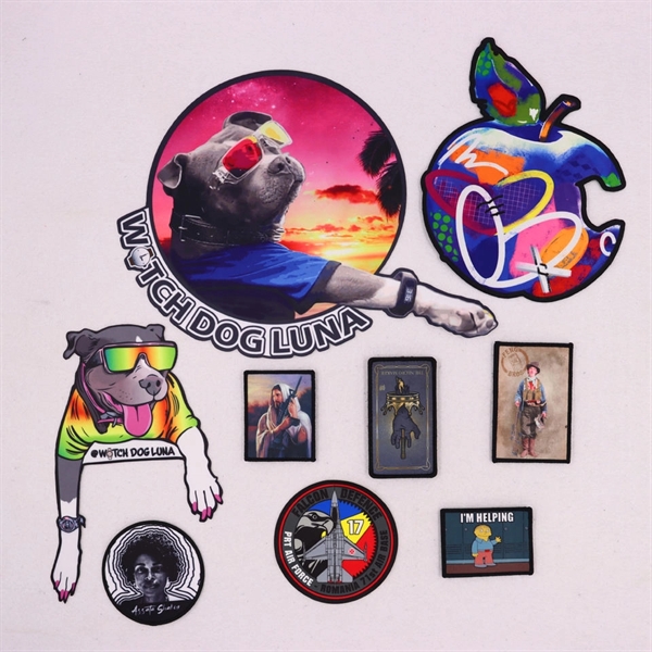 Custom Dye Sublimated Patches - Custom Dye Sublimated Patches - Image 0 of 8
