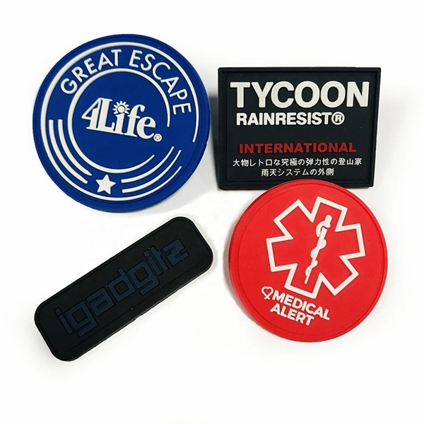 6 Color 2" Custom 3D PVC Patches - 6 Color 2" Custom 3D PVC Patches - Image 5 of 8