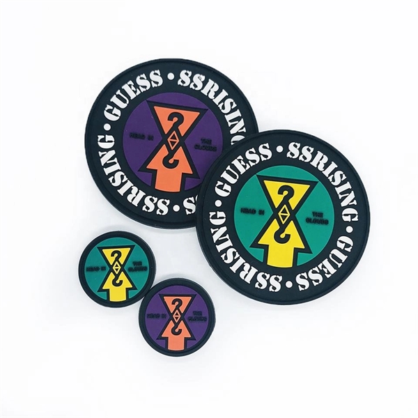 6 Color 2" Custom 3D PVC Patches - 6 Color 2" Custom 3D PVC Patches - Image 3 of 8