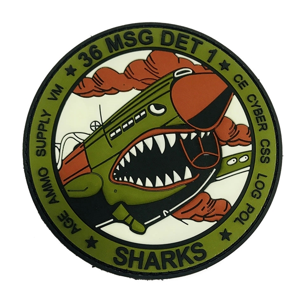 6 Color 2" Custom 3D PVC Patches - 6 Color 2" Custom 3D PVC Patches - Image 4 of 8