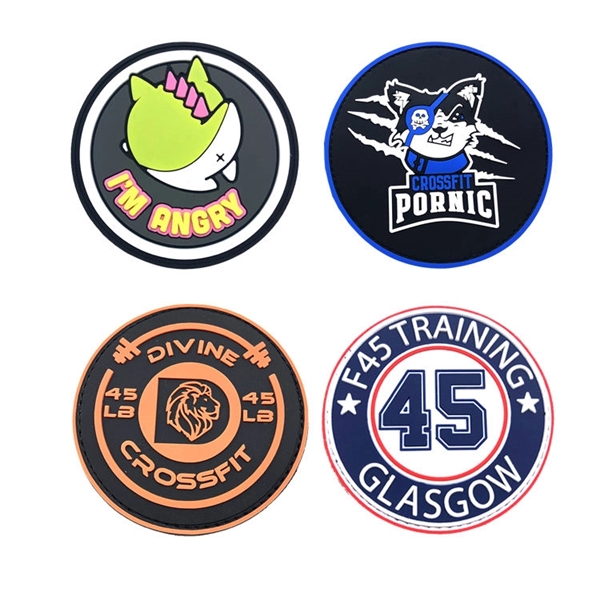 Full Color 3" Custom 3D PVC Patches - Full Color 3" Custom 3D PVC Patches - Image 0 of 8