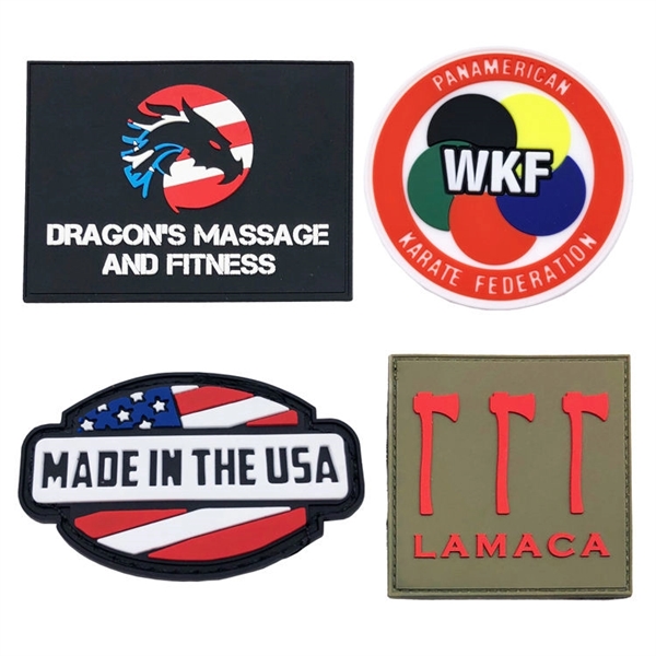 Full Color 3" Custom 3D PVC Patches - Full Color 3" Custom 3D PVC Patches - Image 2 of 8