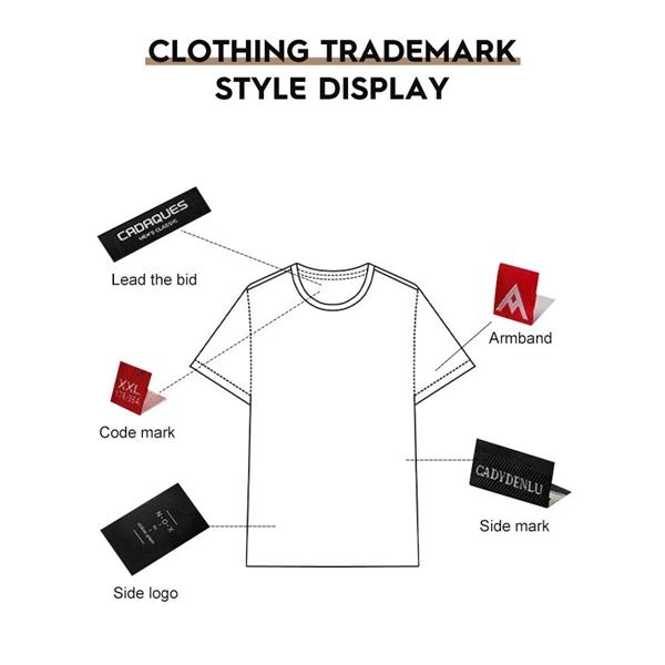 Custom Woven Labels - Custom Woven Labels - Image 2 of 8