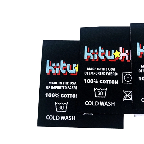 Custom Woven Clothing Fabric Label - Custom Woven Clothing Fabric Label - Image 2 of 11