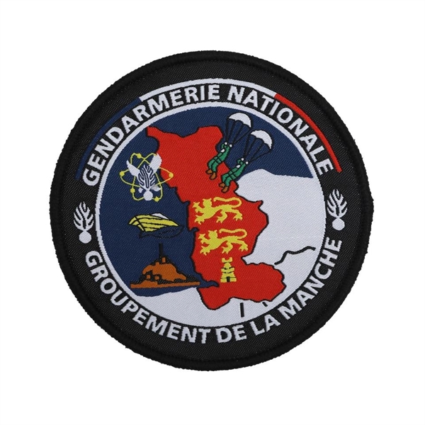 Custom Woven Patches with Iron-on adhesive Backing - Custom Woven Patches with Iron-on adhesive Backing - Image 4 of 4