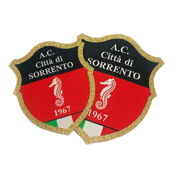 Custom Woven Patches with Iron-on adhesive Backing - Custom Woven Patches with Iron-on adhesive Backing - Image 4 of 4